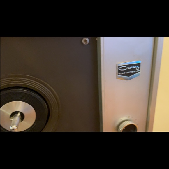 Vintage Craig 2405 Working Reel to Reel Tape Recorder Auto Reverse Stereo - Picture 8 of 9